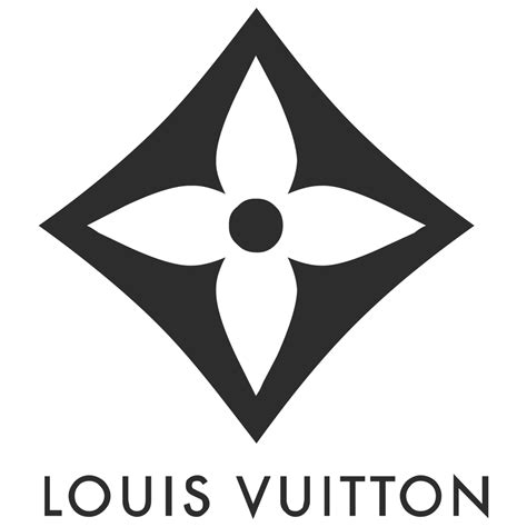 louis vuitton logo black.